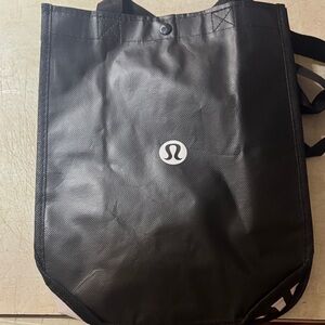 Lululemon Black Tote and Headband Set new